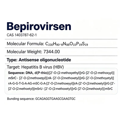 Bepirovirsen CAS 1403787-62-1